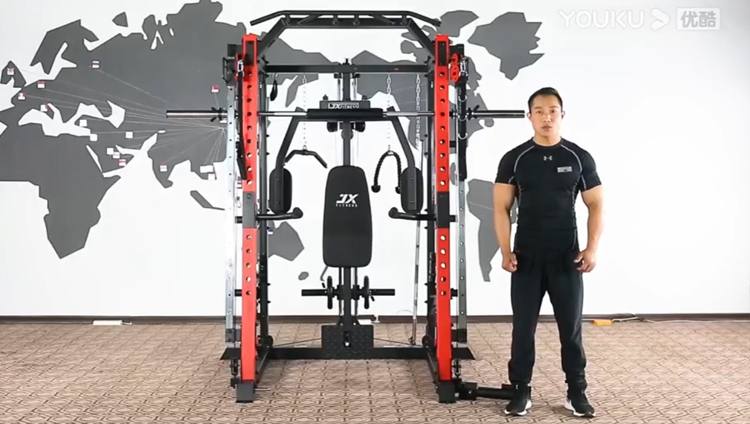 JX-SM3300史密斯综合训练器训练教程